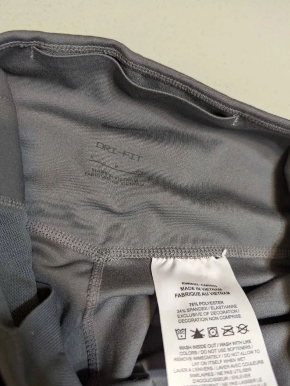 Women's small gray Nike leggings